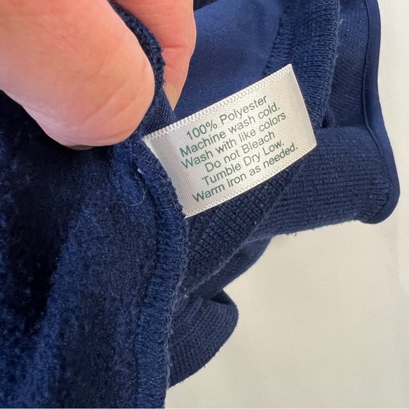 Criquet Vest Golf Apparel Full Zip XL Navy Blue - Picture 4 of 10